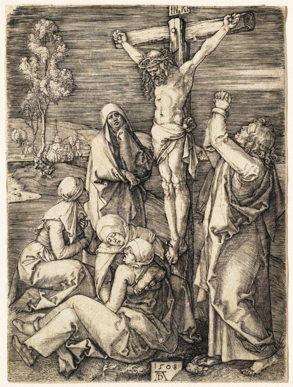 Le Christ en croix - Albrecht Dürer