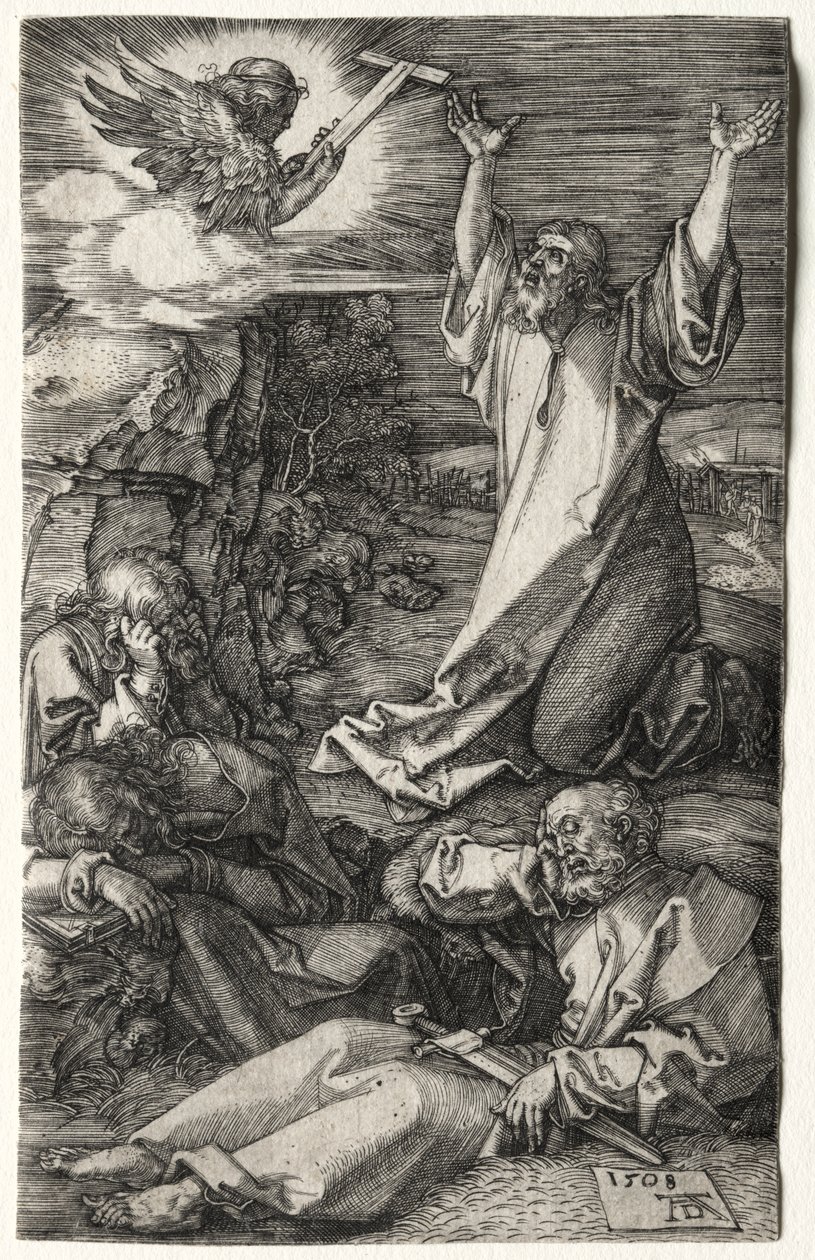 Le Christ au Mont des Oliviers - Albrecht Dürer