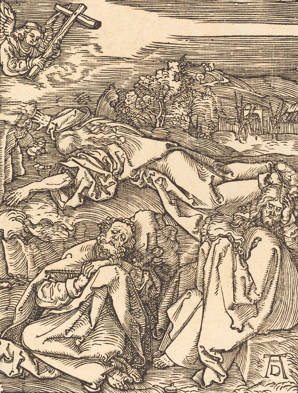 Christ sur le mont des Oliviers, probablement vers 1509-1510 - Albrecht Dürer
