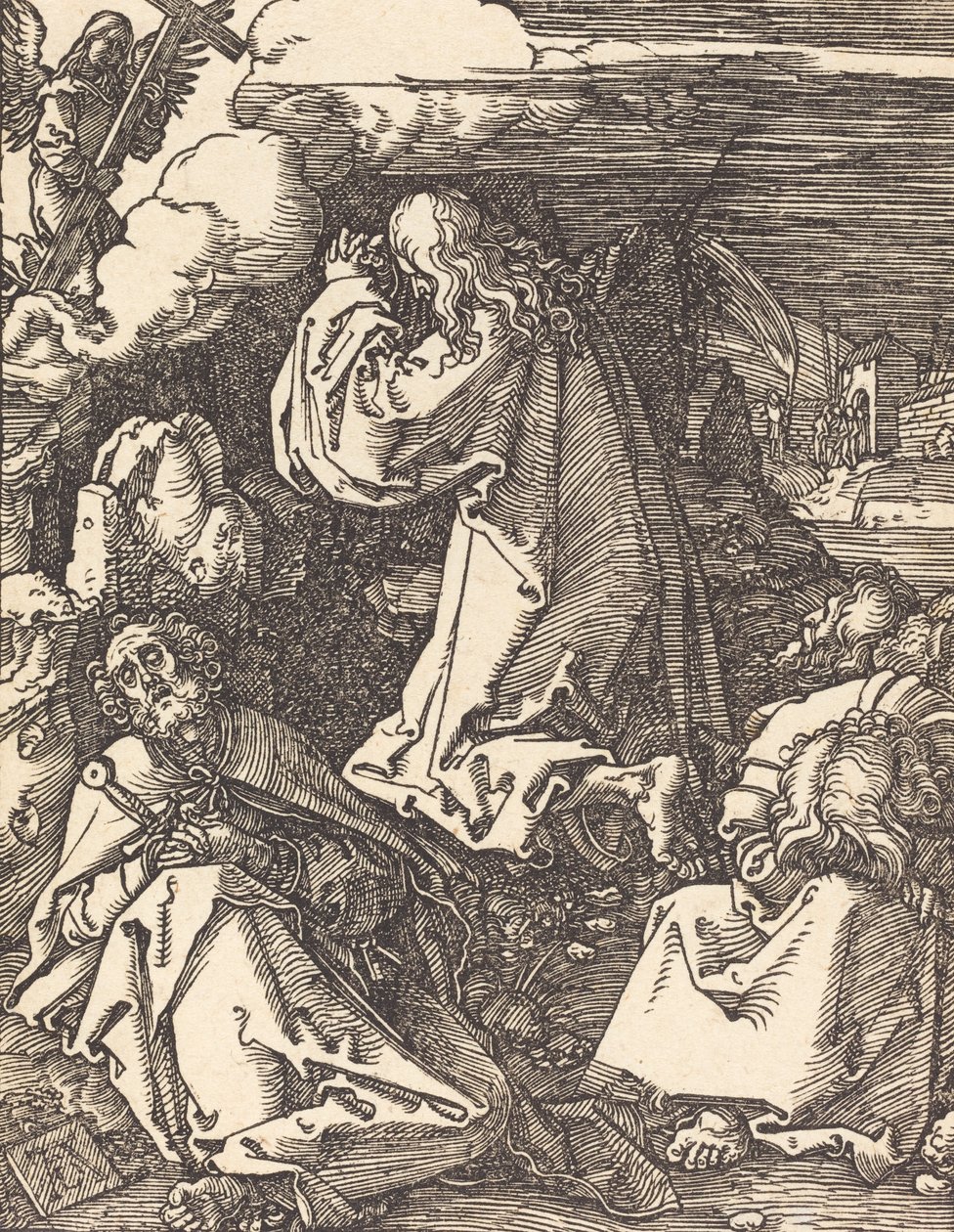 Le Christ au Mont des Oliviers, probablement c. 1509-1510 - Albrecht Dürer