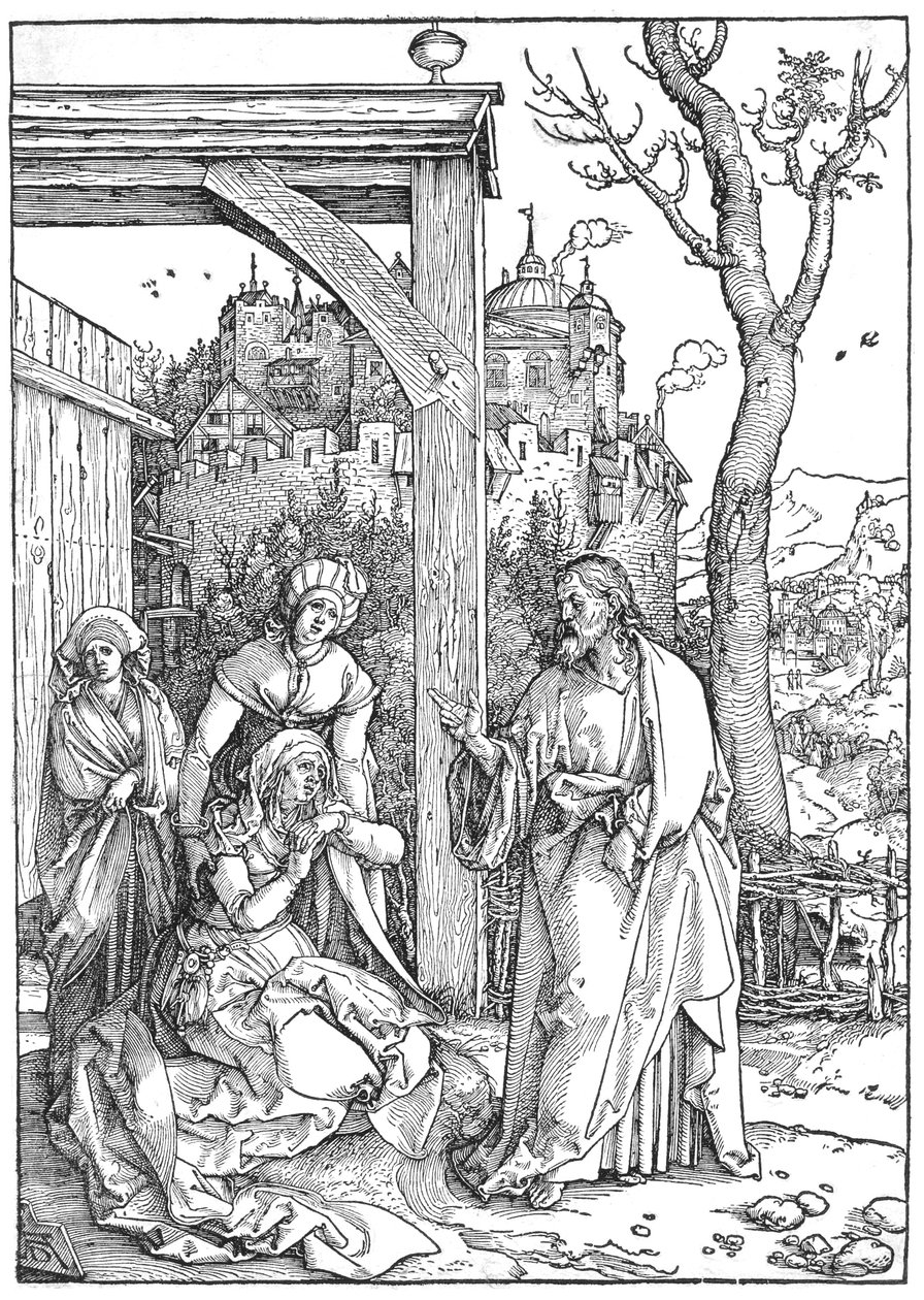 Le Christ prend congé de sa Mère - Albrecht Dürer