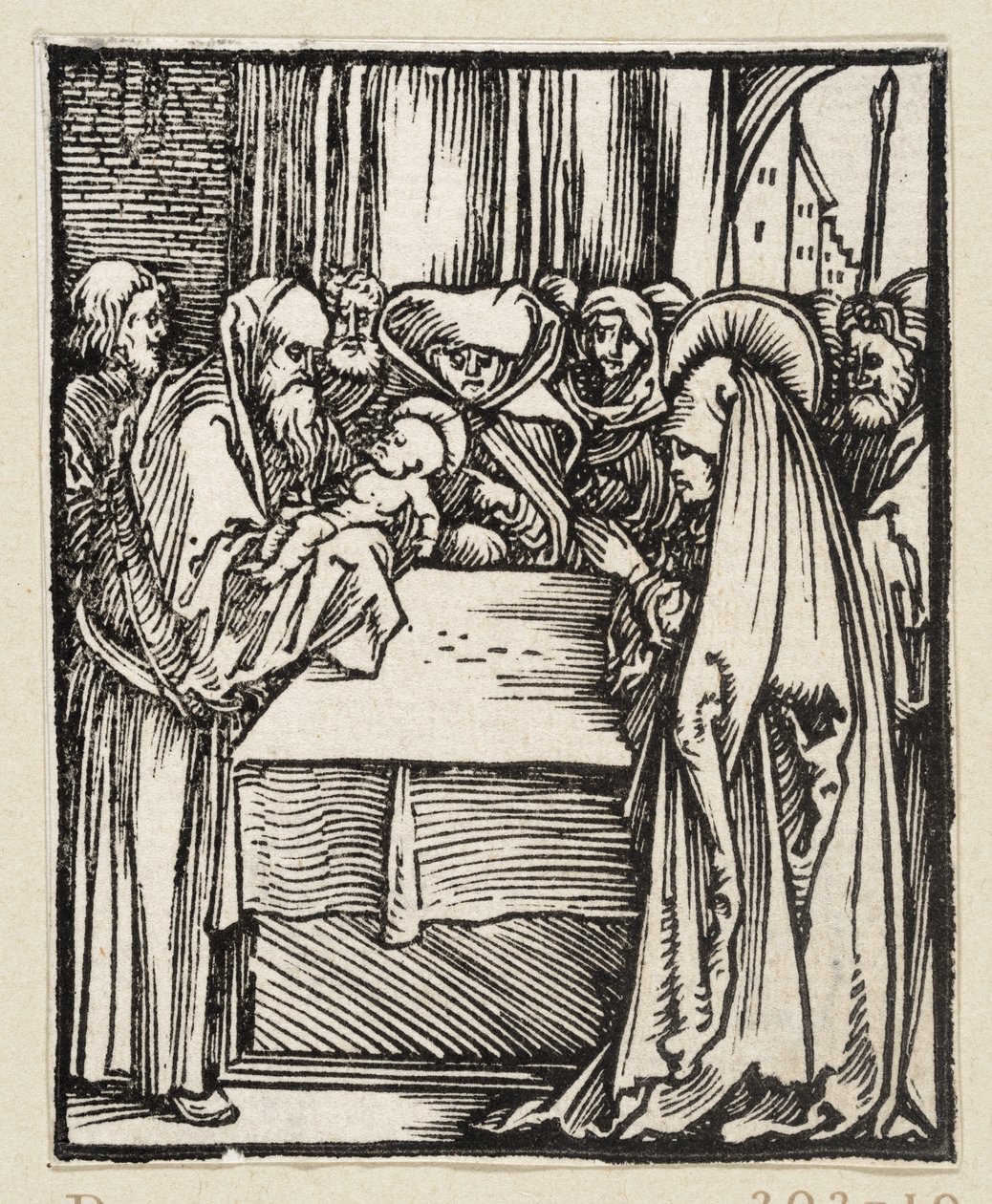 La Présentation du Christ au Temple (43 thèmes religieux) - Albrecht Dürer