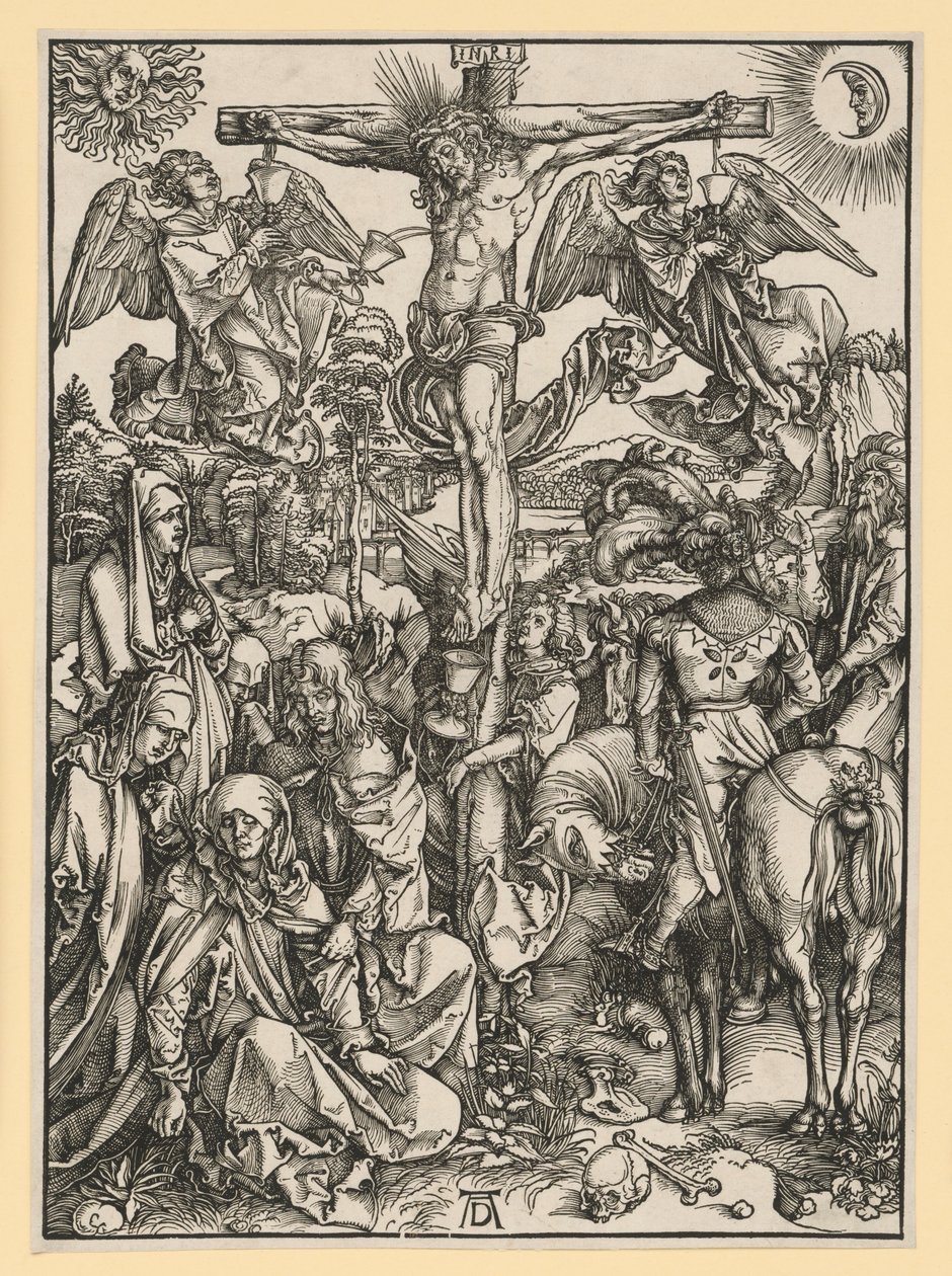 La crucifixion du Christ (La Grande Passion) - Albrecht Dürer