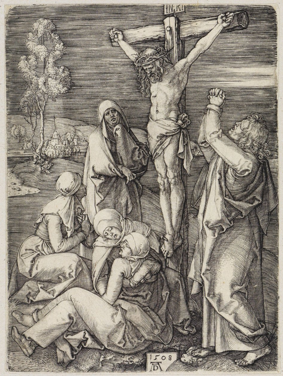 Le Christ en croix - Albrecht Dürer