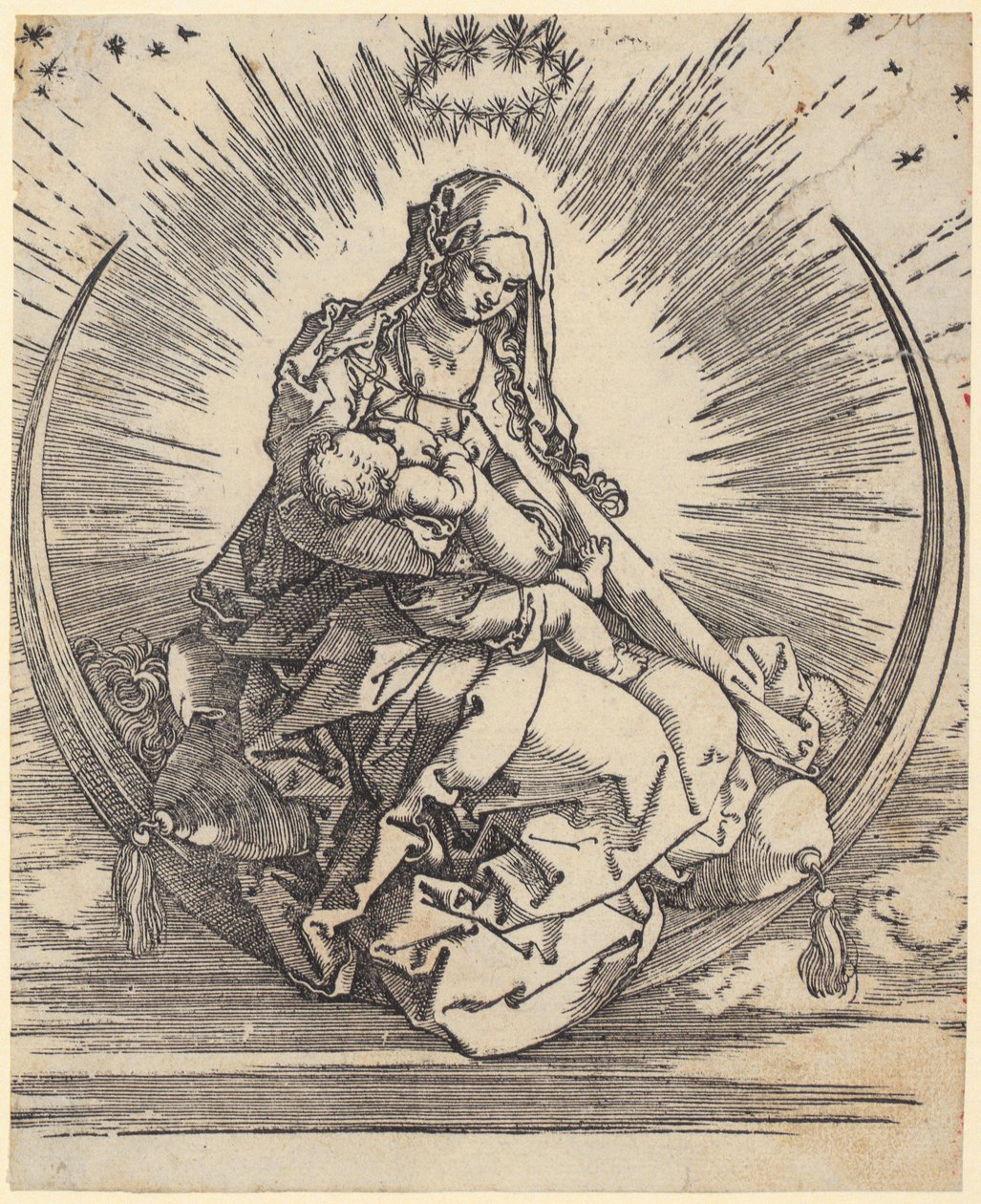 Le Christ aux limbes, feuille n° 11 de la série « La Grande Passion » - Albrecht Dürer
