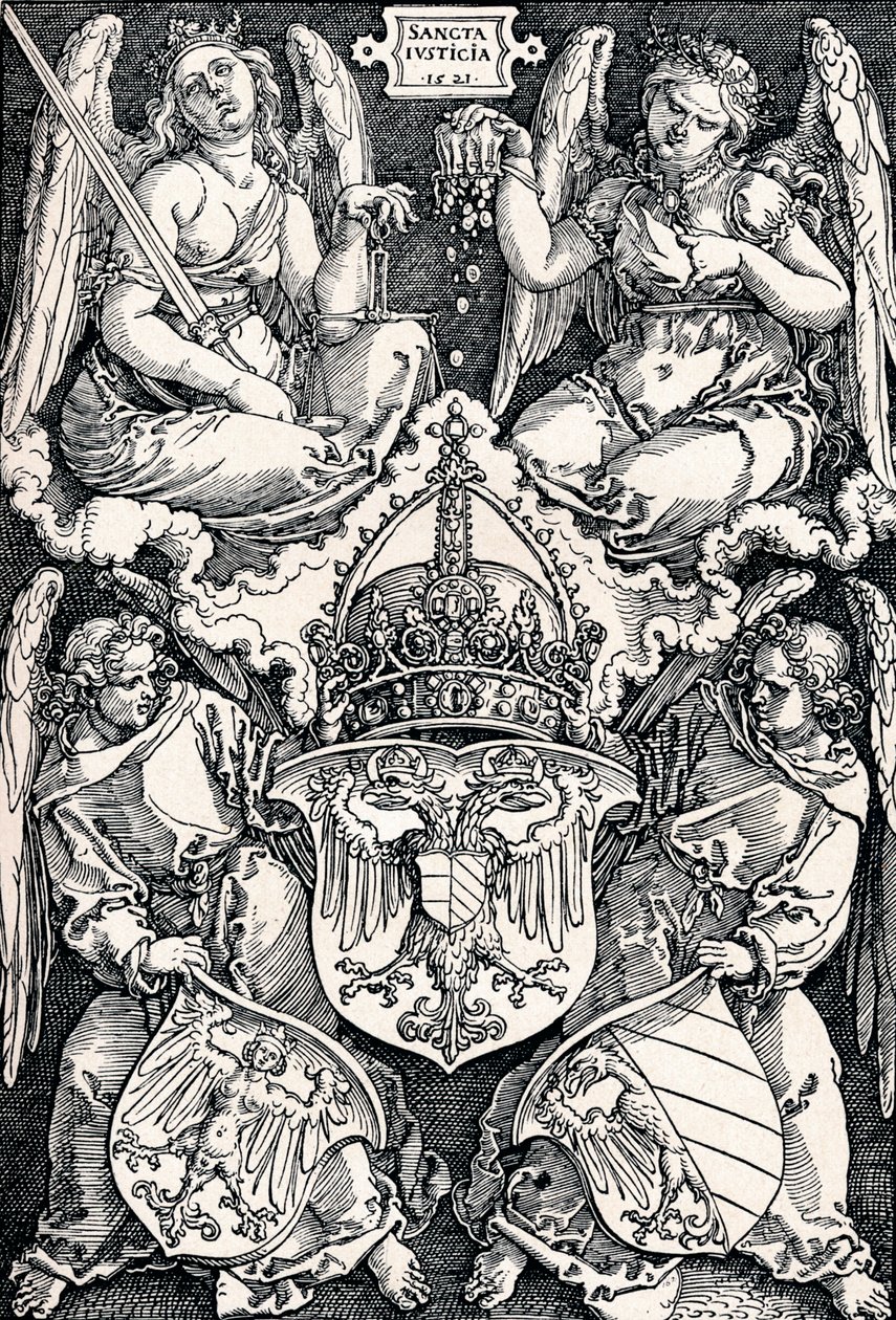Blason de la ville de Nuremberg, 1521, 1906 - Albrecht Dürer