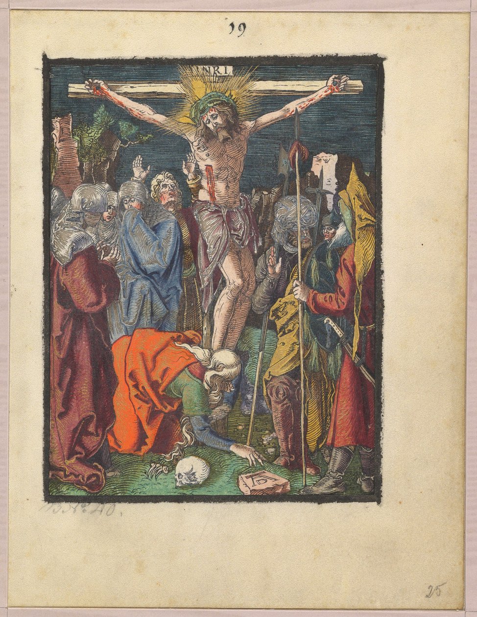 Kreuzigung, aus "Die kleine Holzschnittpassion" - Albrecht Dürer