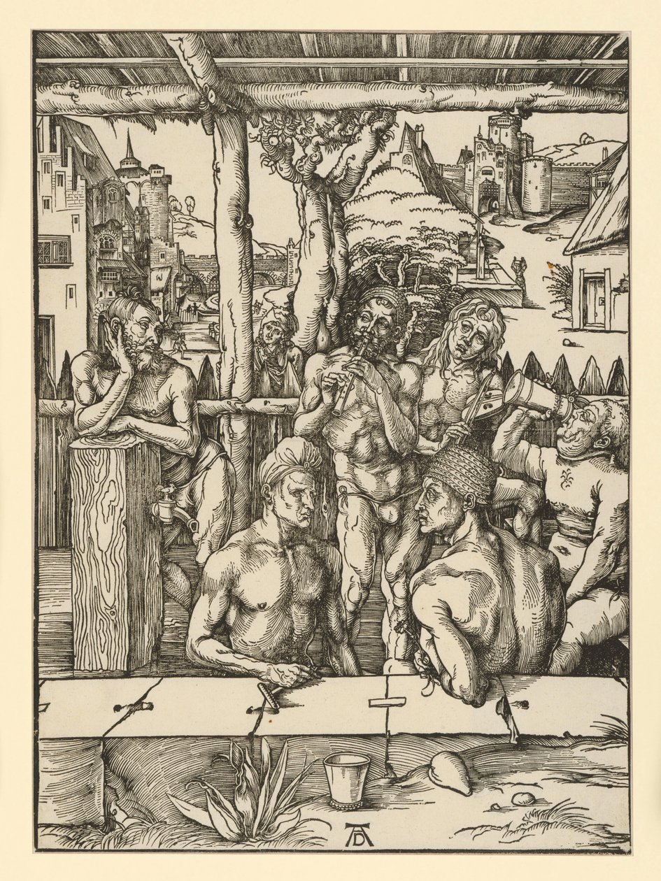 Les bains publics - Albrecht Dürer