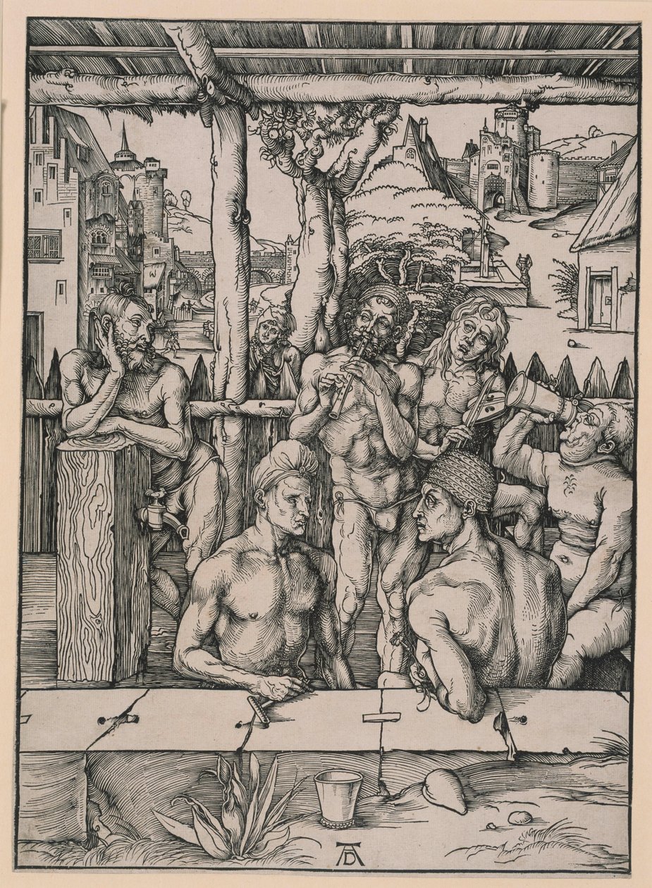 Les bains publics - Albrecht Dürer