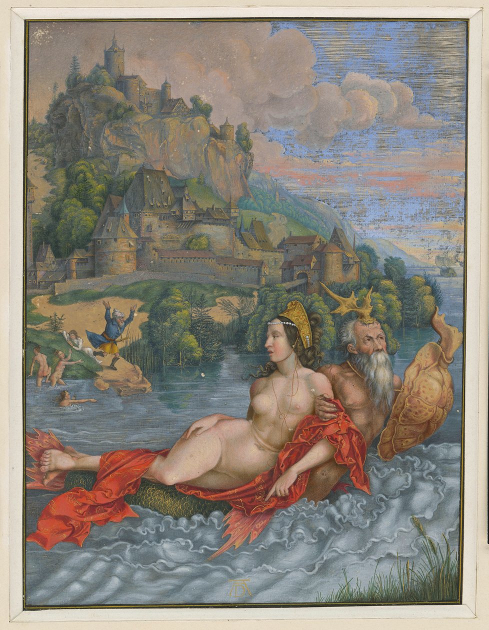 Le miracle de la mer - Albrecht Dürer