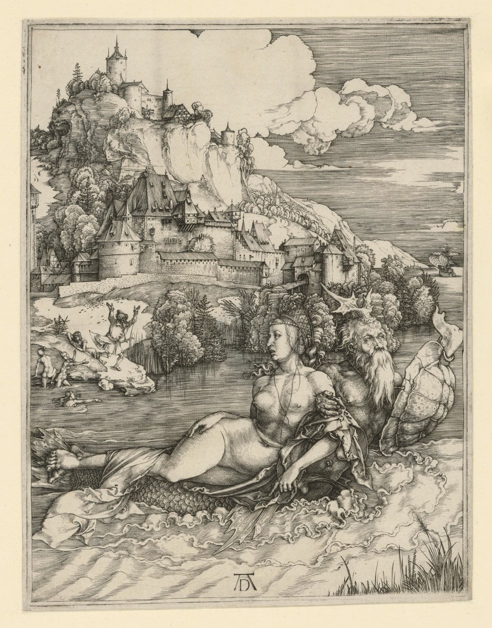 Le miracle de la mer - Albrecht Dürer