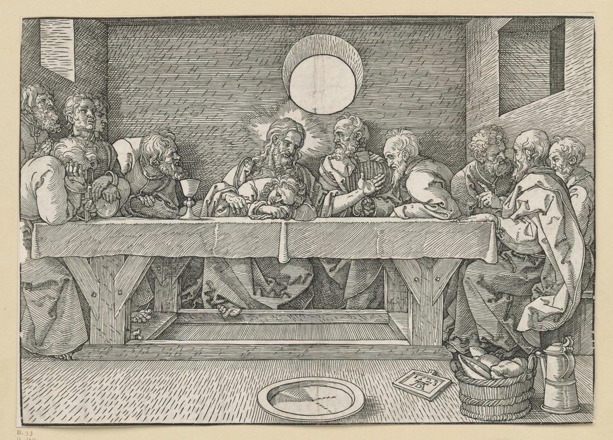 La Cène - Albrecht Dürer