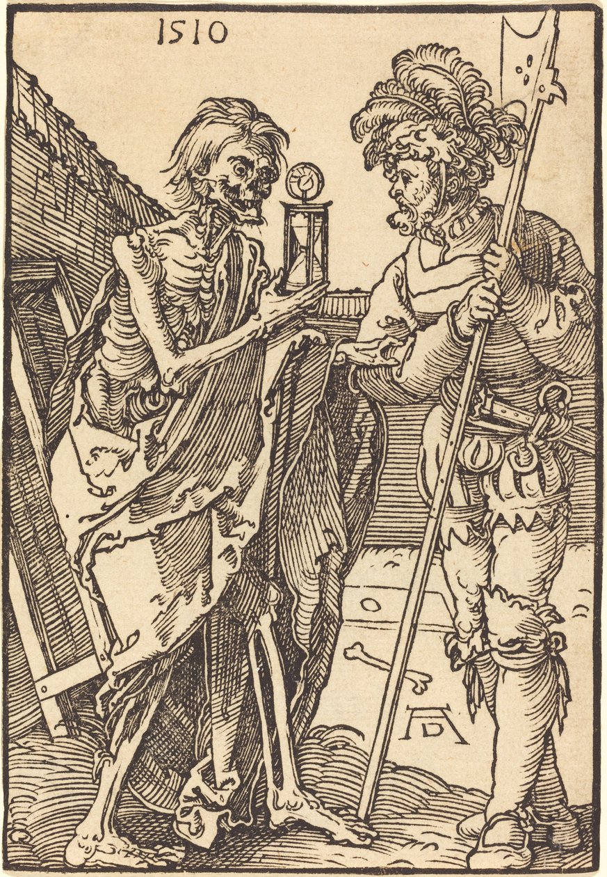 La mort et le lansquenet - Albrecht Dürer