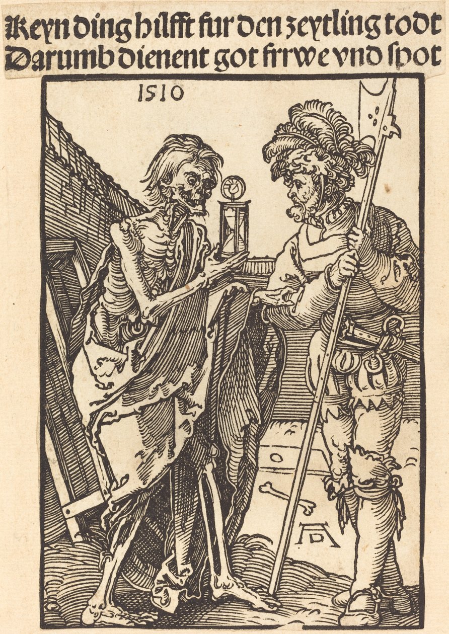 La Mort et le Lansquenet, 1510 - Albrecht Dürer