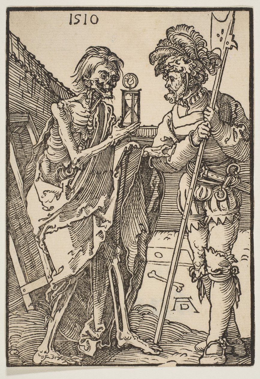 La Mort et le Lansquenet - Albrecht Dürer