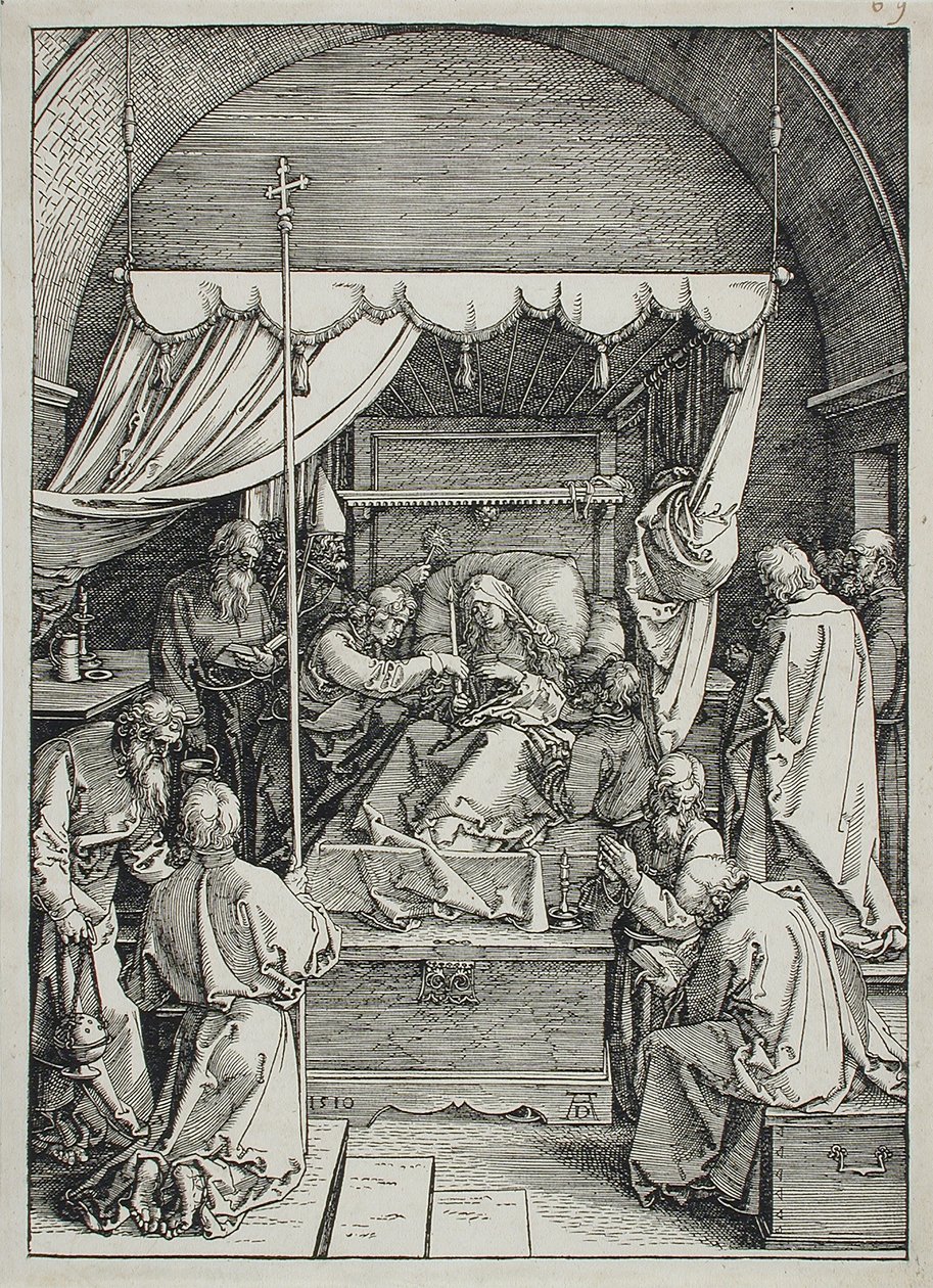 La Mort de la Vierge - Albrecht Dürer