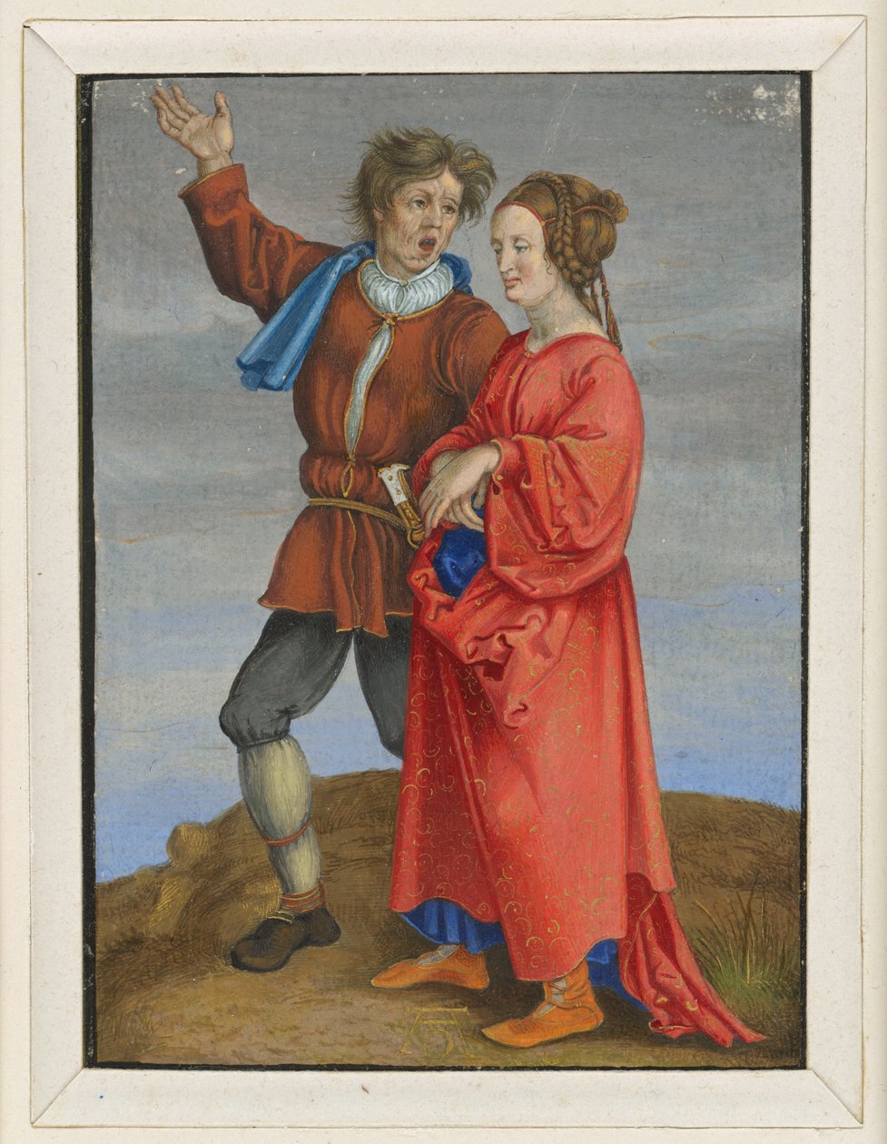 Le fermier et sa femme - Albrecht Dürer