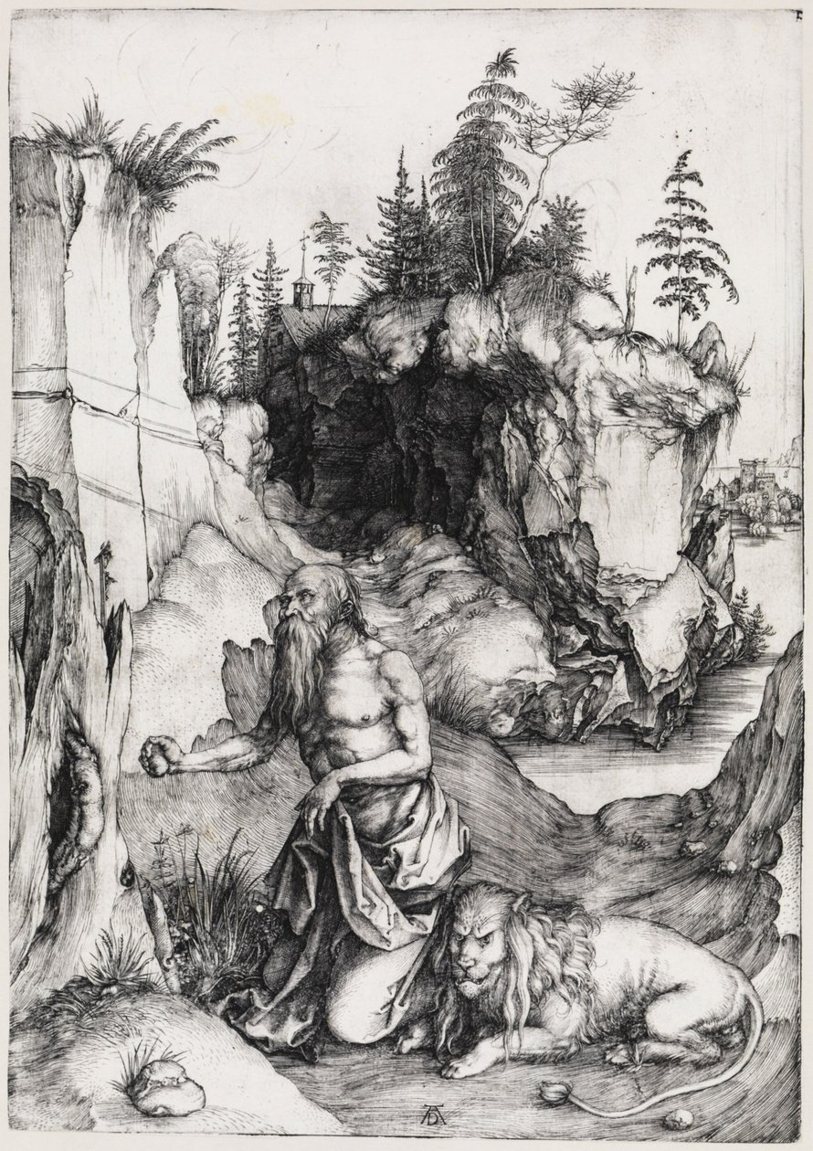 Saint Jérôme dans le désert - Albrecht Dürer