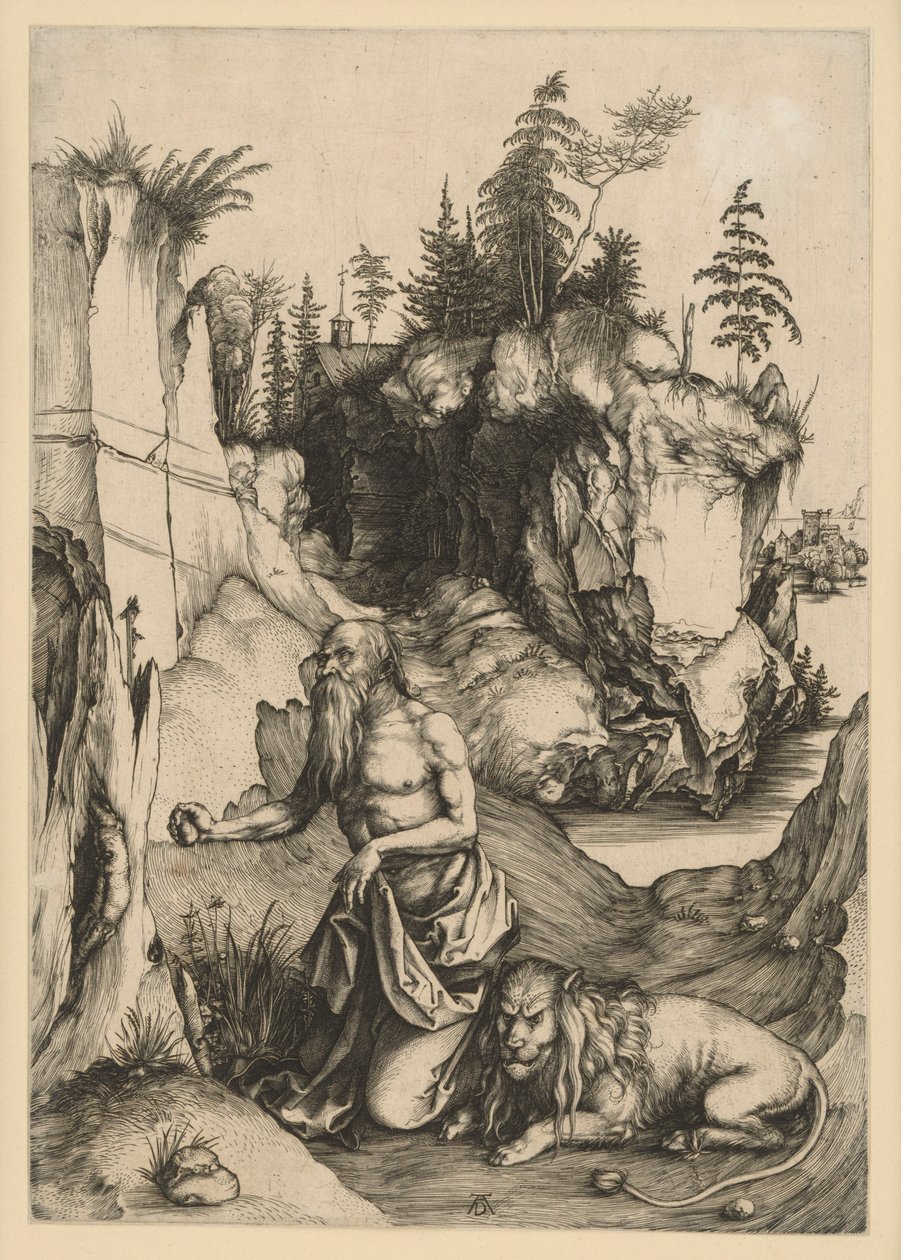 Saint Jérôme dans le désert - Albrecht Dürer