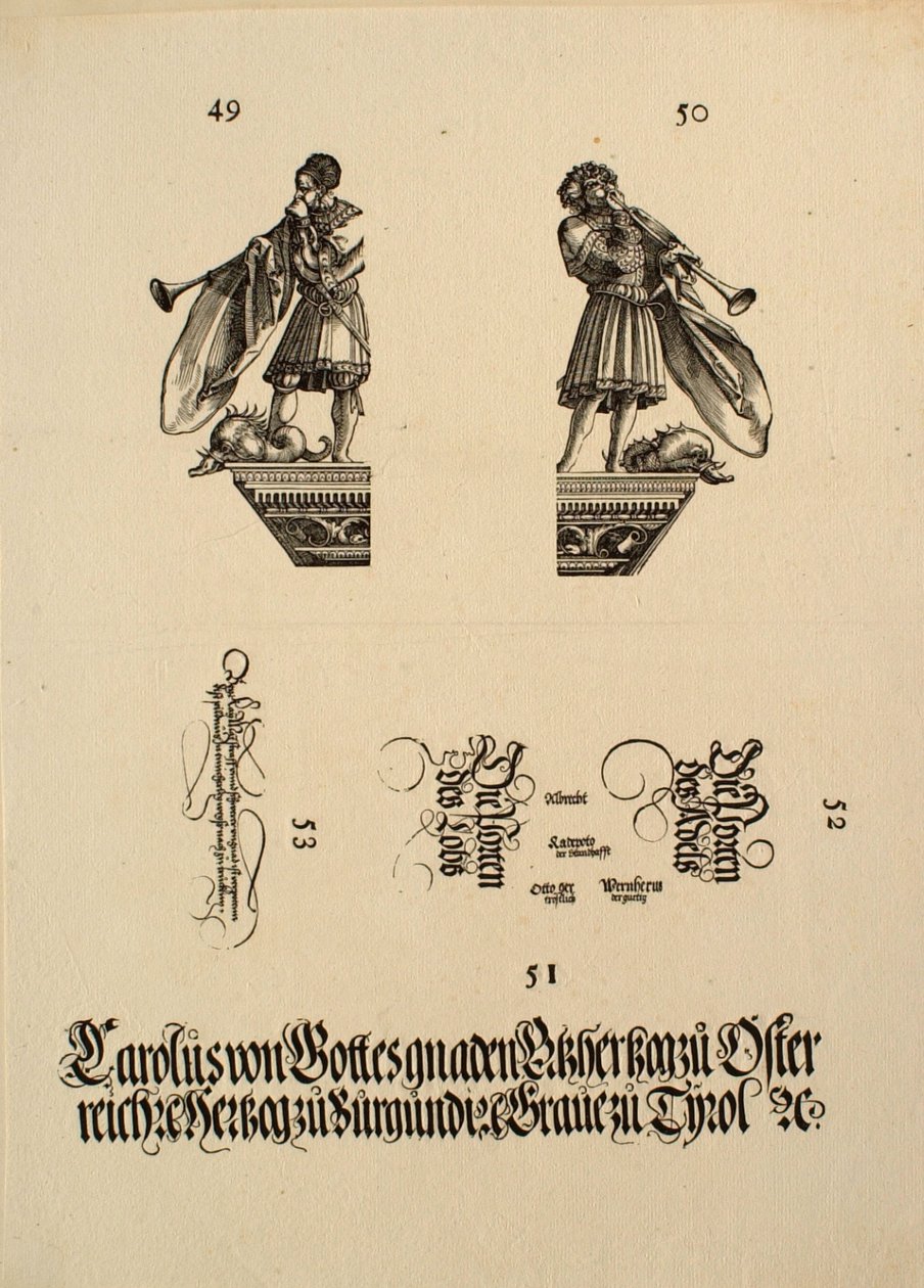 Détail 49-53 - Albrecht Dürer