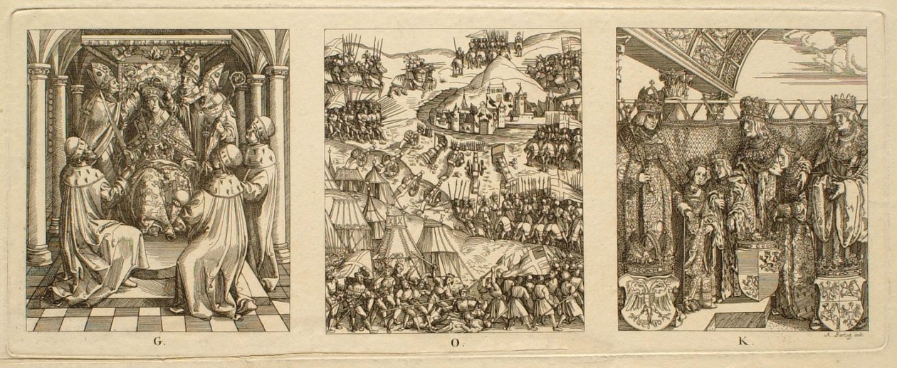 Détail G, O, K - Albrecht Dürer