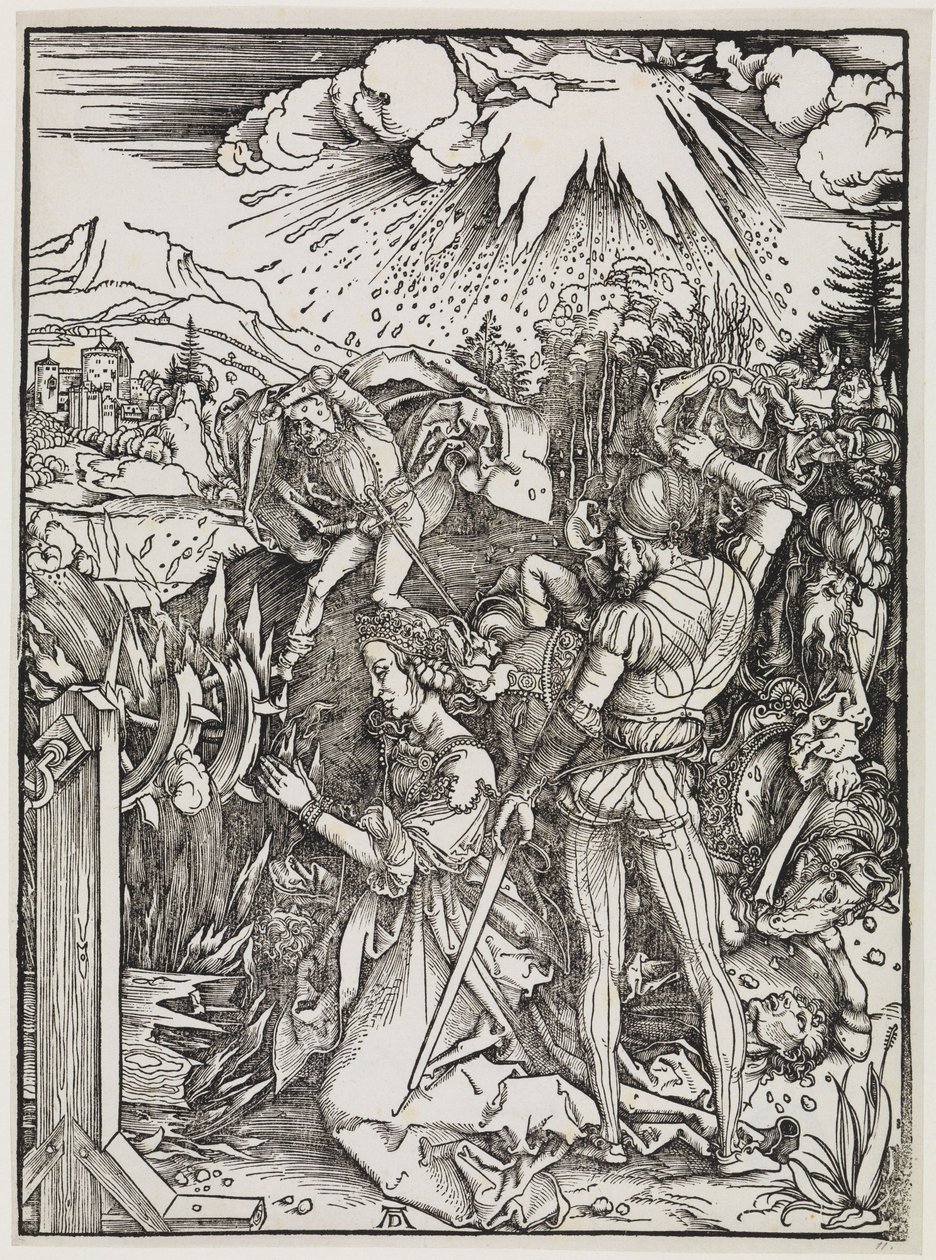 La décapitation de sainte Catherine - Albrecht Dürer