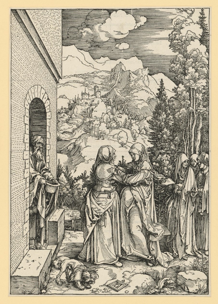 La Visitation - Albrecht Dürer