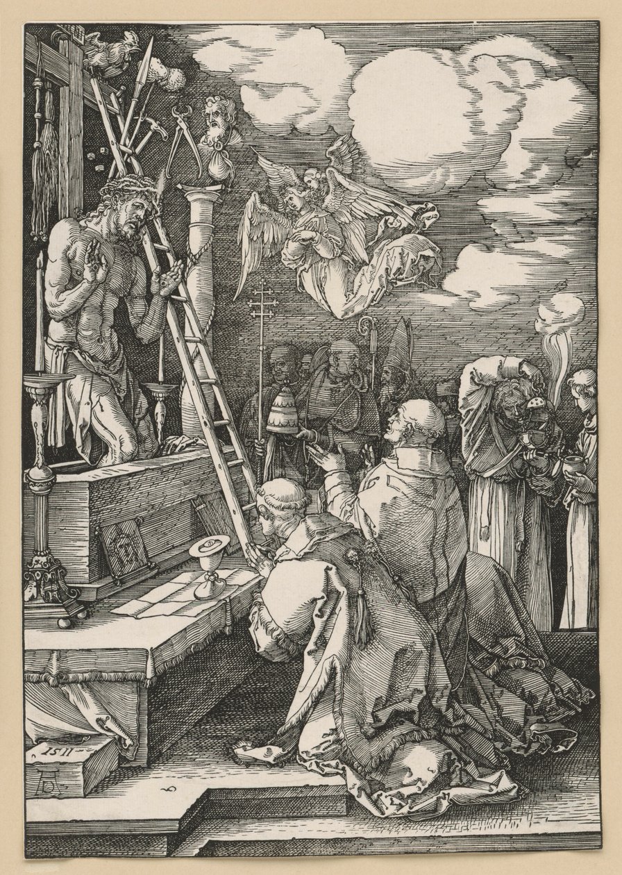 La messe de saint Grégoire - Albrecht Dürer