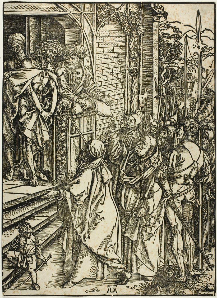 Ecce Homo - La Présentation du Christ, de La Grande Passion - Albrecht Dürer