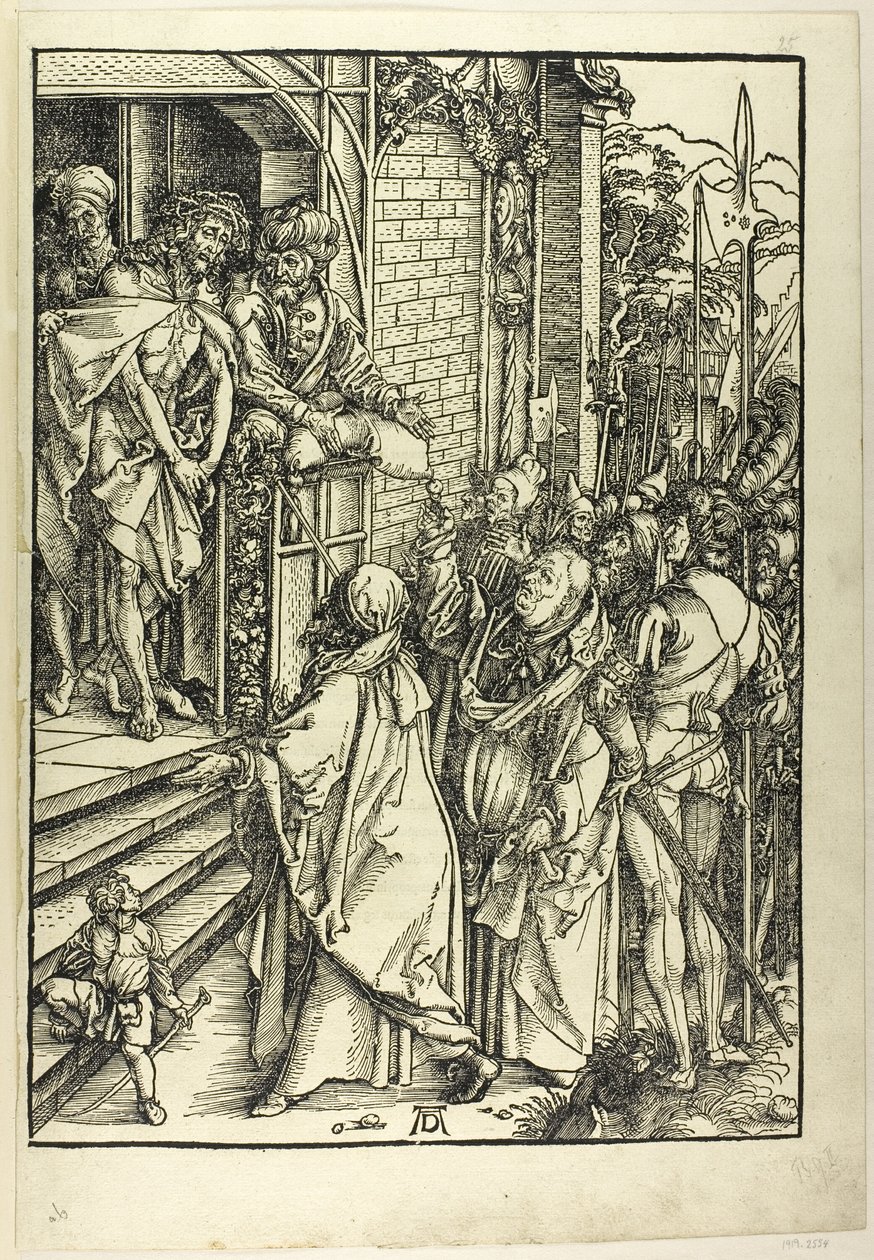 Ecce Homo - La Présentation du Christ, de La Grande Passion - Albrecht Dürer