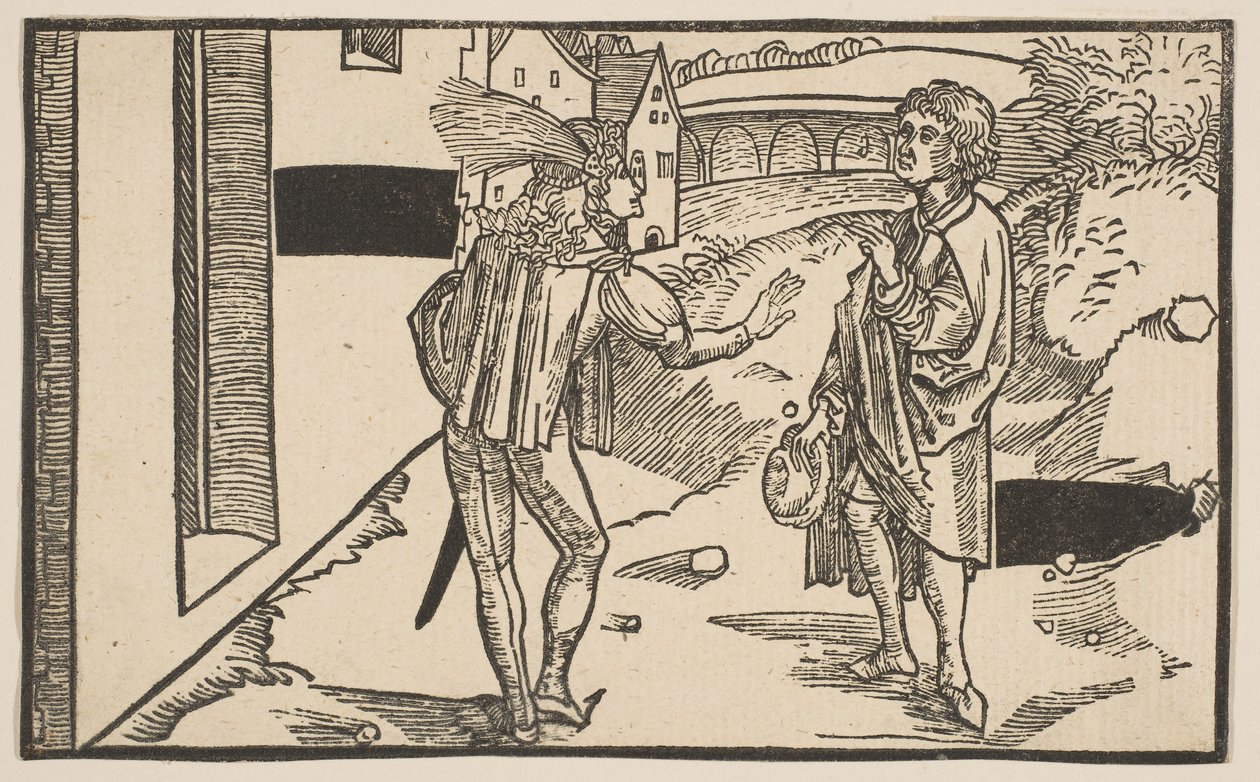 Eunuchus, de La Comédie de Térence, réimpression du 19ème siècle - Albrecht Dürer
