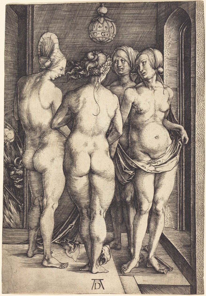 Quatre femmes nues - Albrecht Dürer