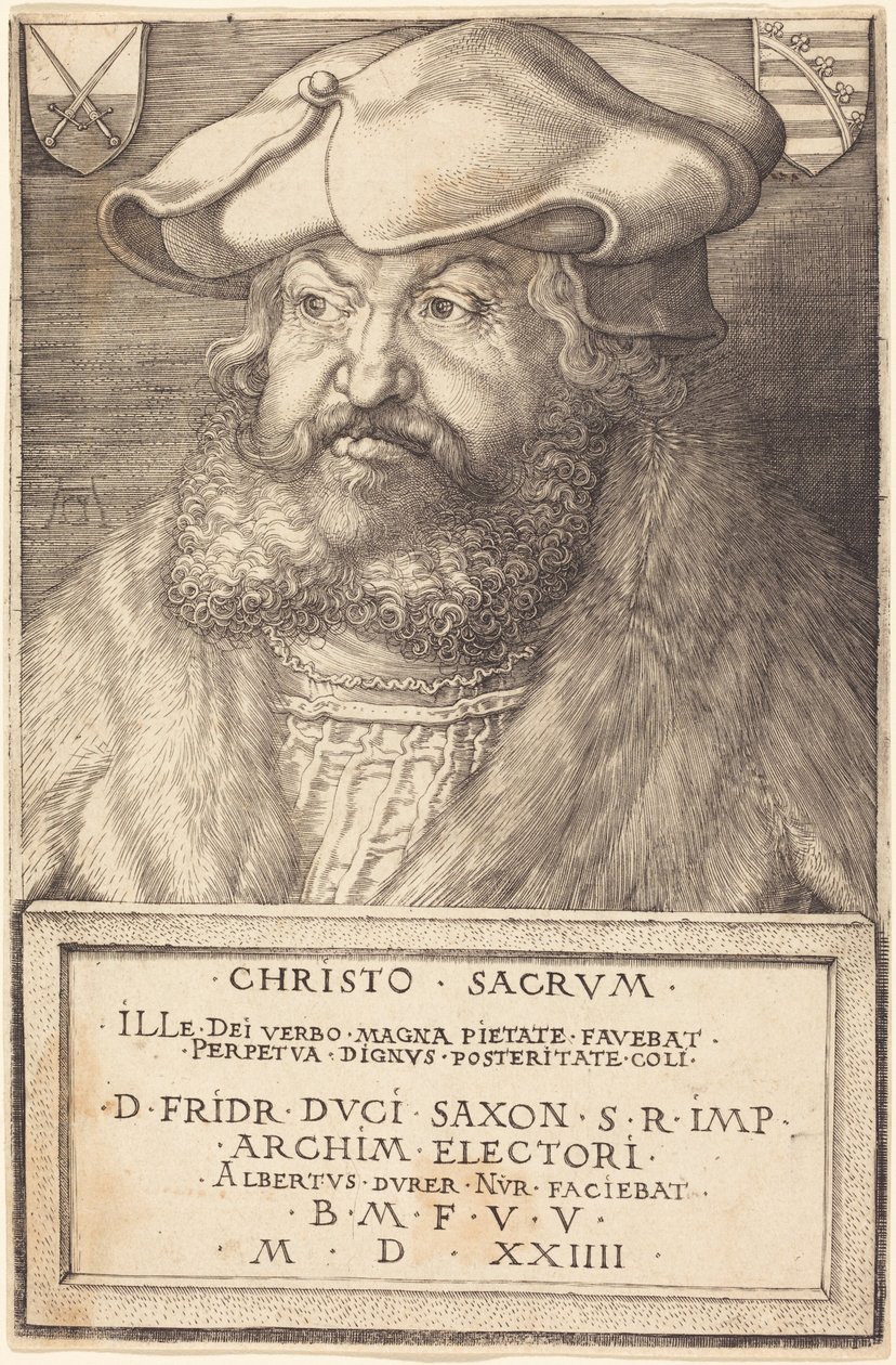 Frédéric le Sage, électeur de Saxe - Albrecht Dürer