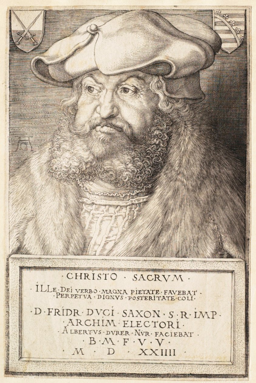 Frédéric le Sage, électeur de Saxe - Albrecht Dürer