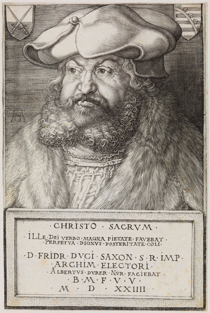 Frédéric le Sage, électeur de Saxe - Albrecht Dürer