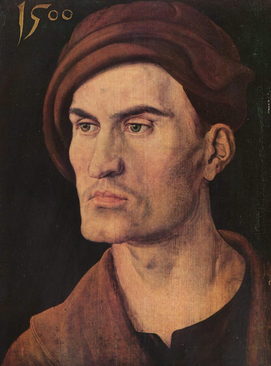 Allemand : Bildnis eines jungen Mannes Portrait d