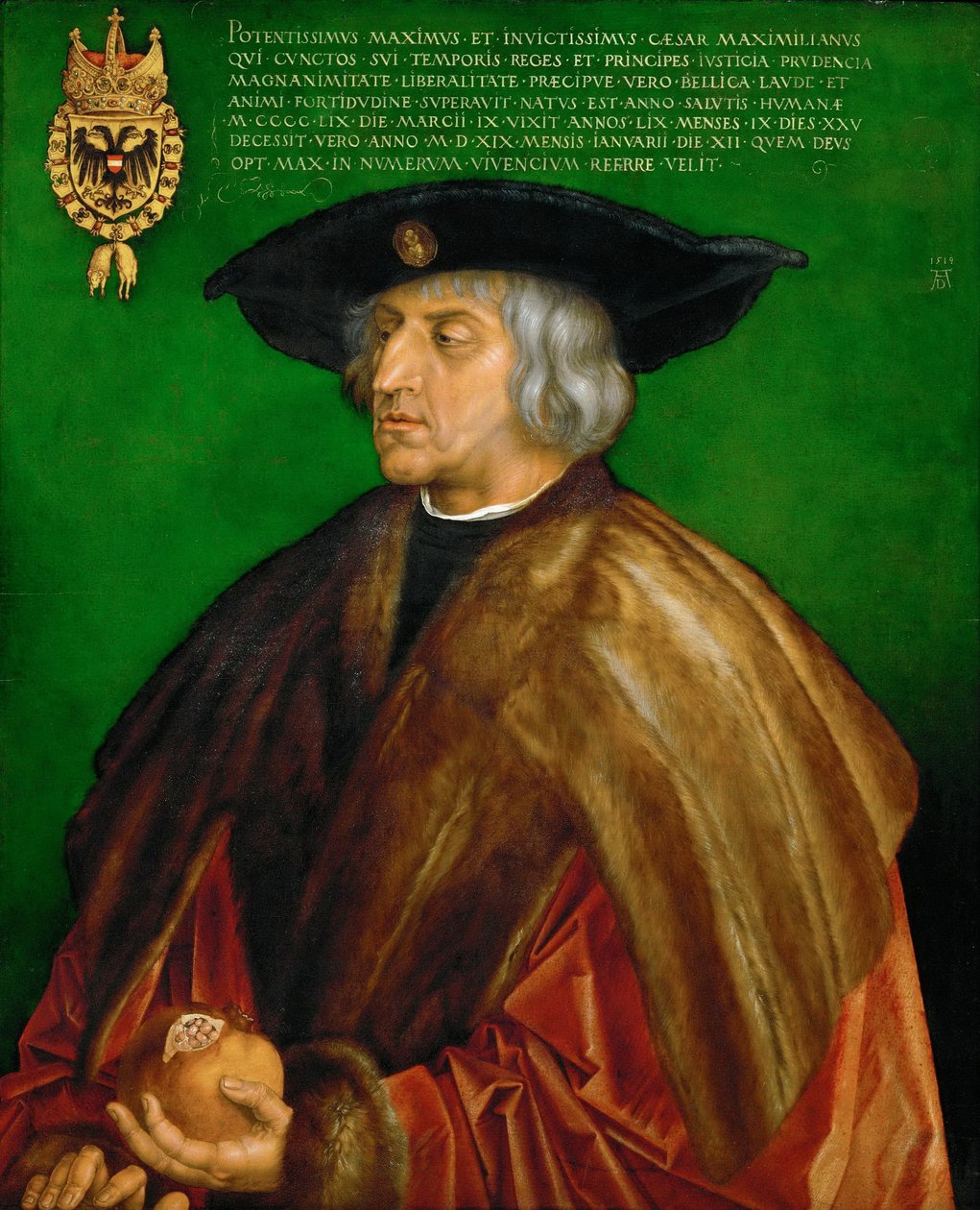 Allemand : Kaiser Maximilian I. Maximilien I, Empereur romain germanique - Albrecht Dürer