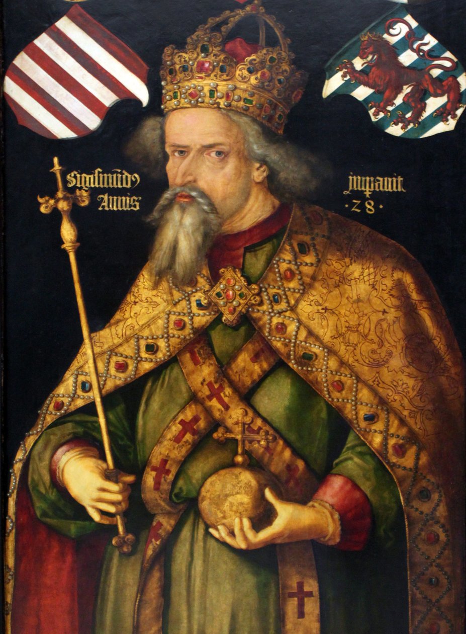 Allemand : Kaiser Sigismund Empereur Sigismund (1368-1437) - Albrecht Dürer