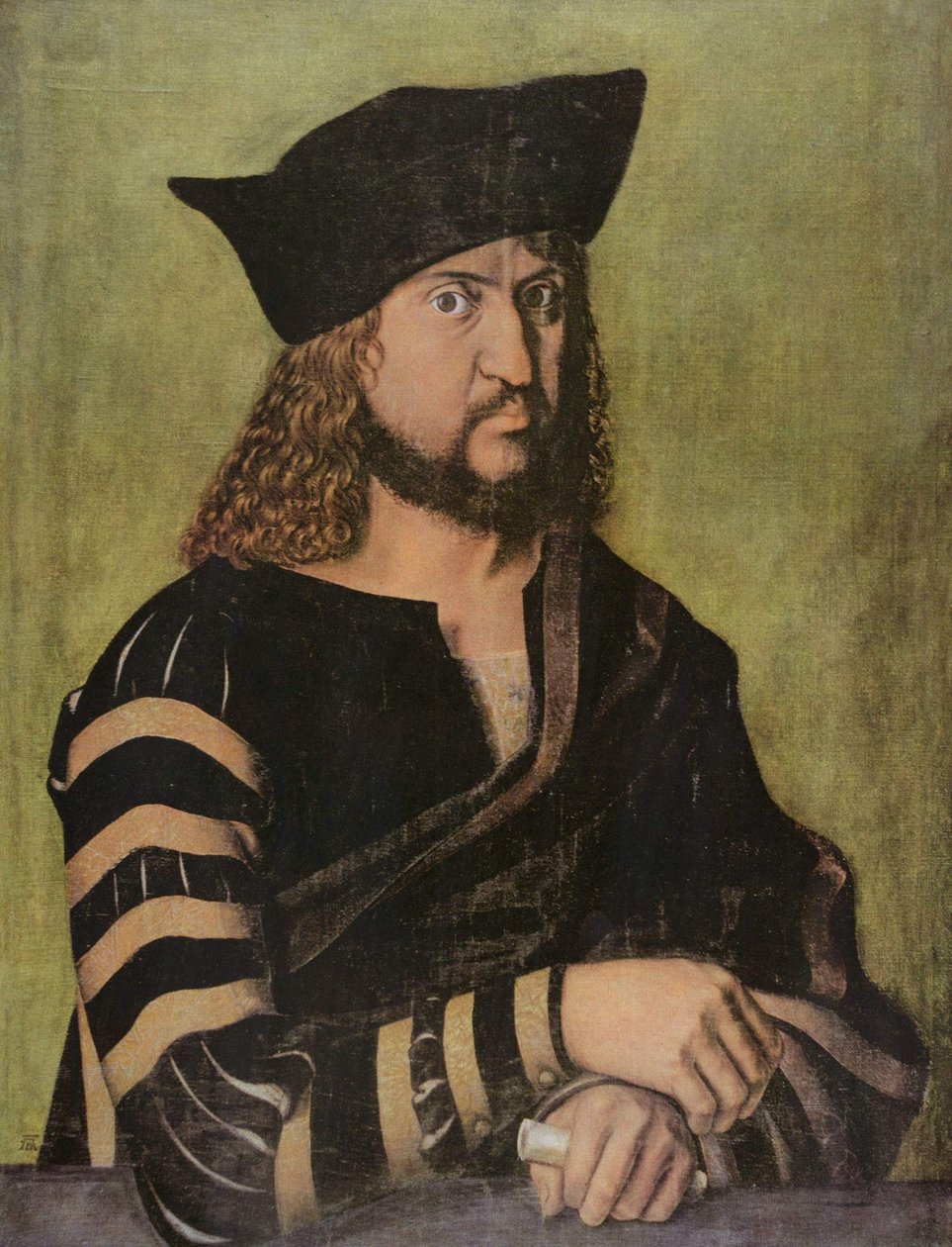 French : Portrait de Frédéric le Sage, prince-électeur de Saxe Portrait of Frederick III of Saxony - Albrecht Dürer