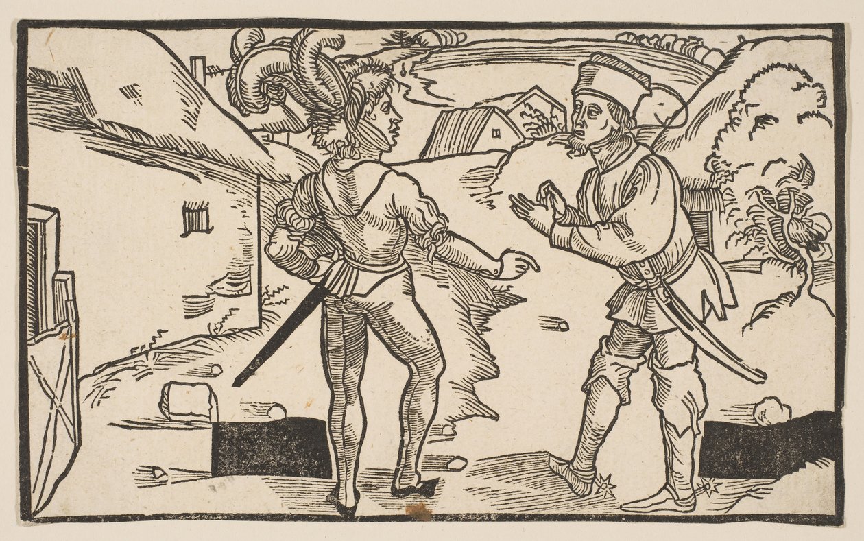 Heauton Timouroumenos, des Comédies de Térence - Albrecht Dürer