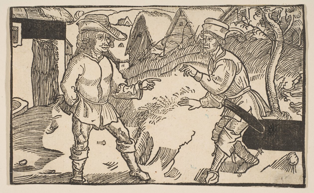 Heauton Timouroumenos, des Comédies de Térence - Albrecht Dürer