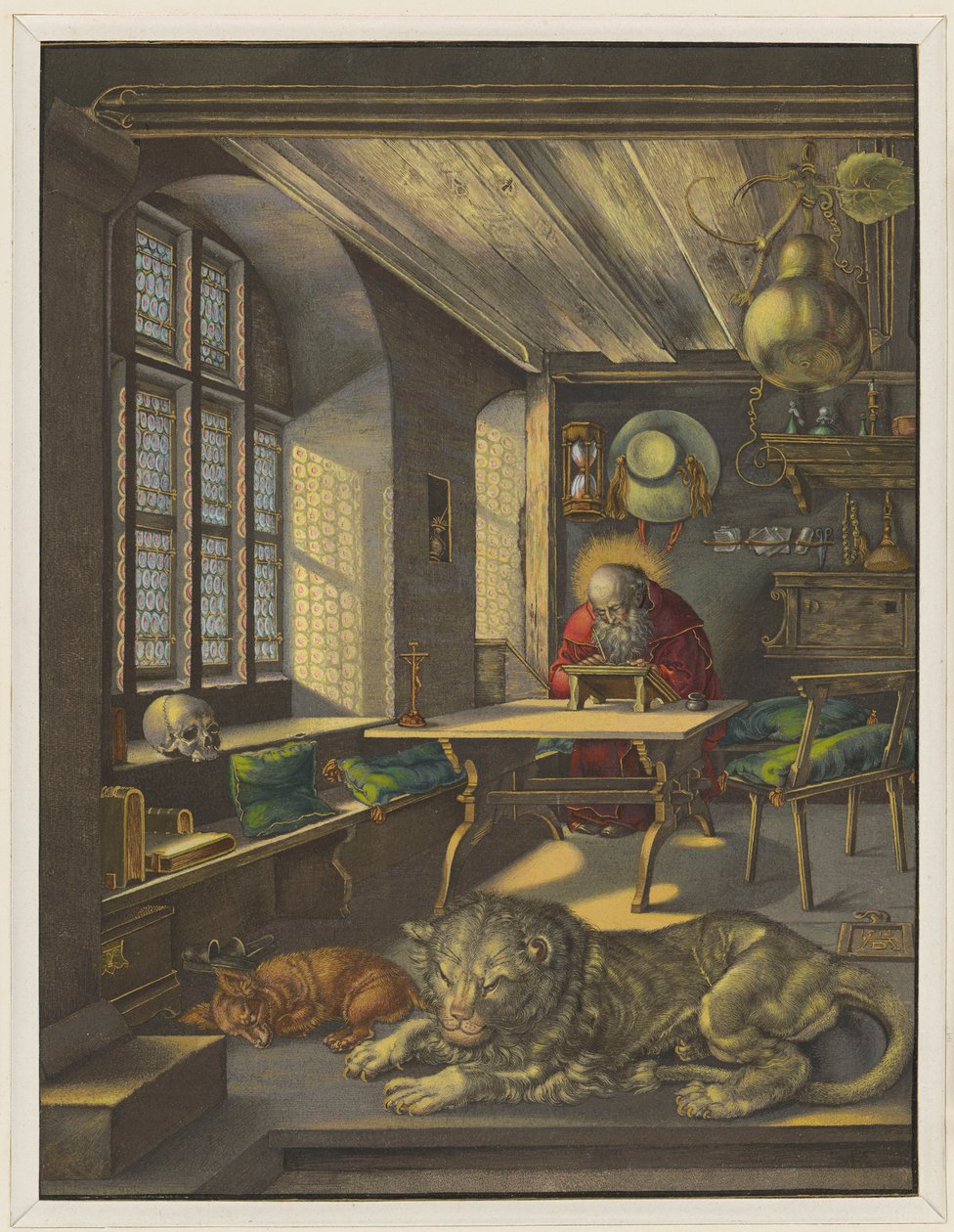 Saint Jérôme dans son reliquaire - Albrecht Dürer