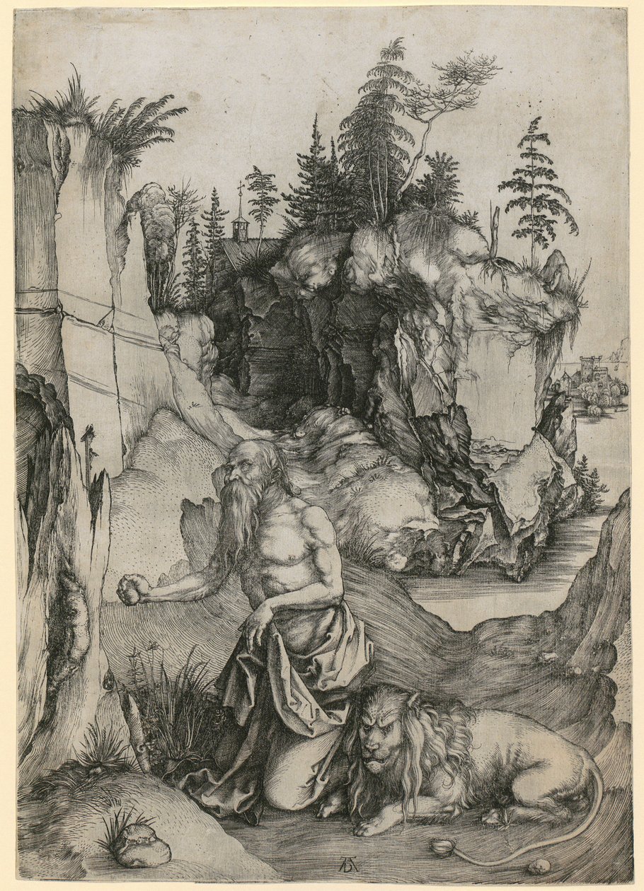 Saint Jérôme dans le désert - Albrecht Dürer