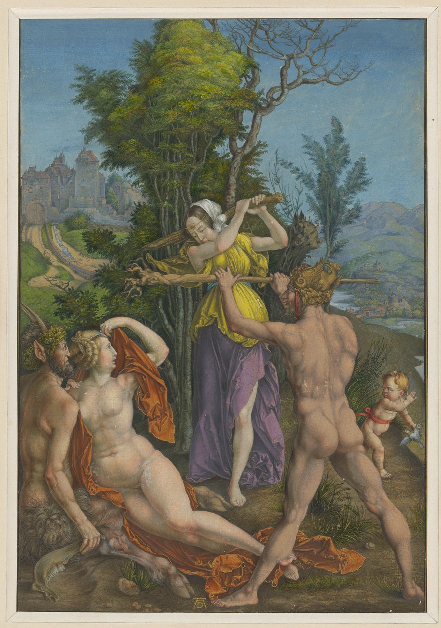 Hercule à la croisée des chemins - Albrecht Dürer