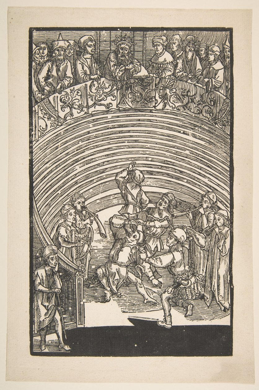 Illustration de La Comédie de Térence, réimpression du 19e siècle - Albrecht Dürer