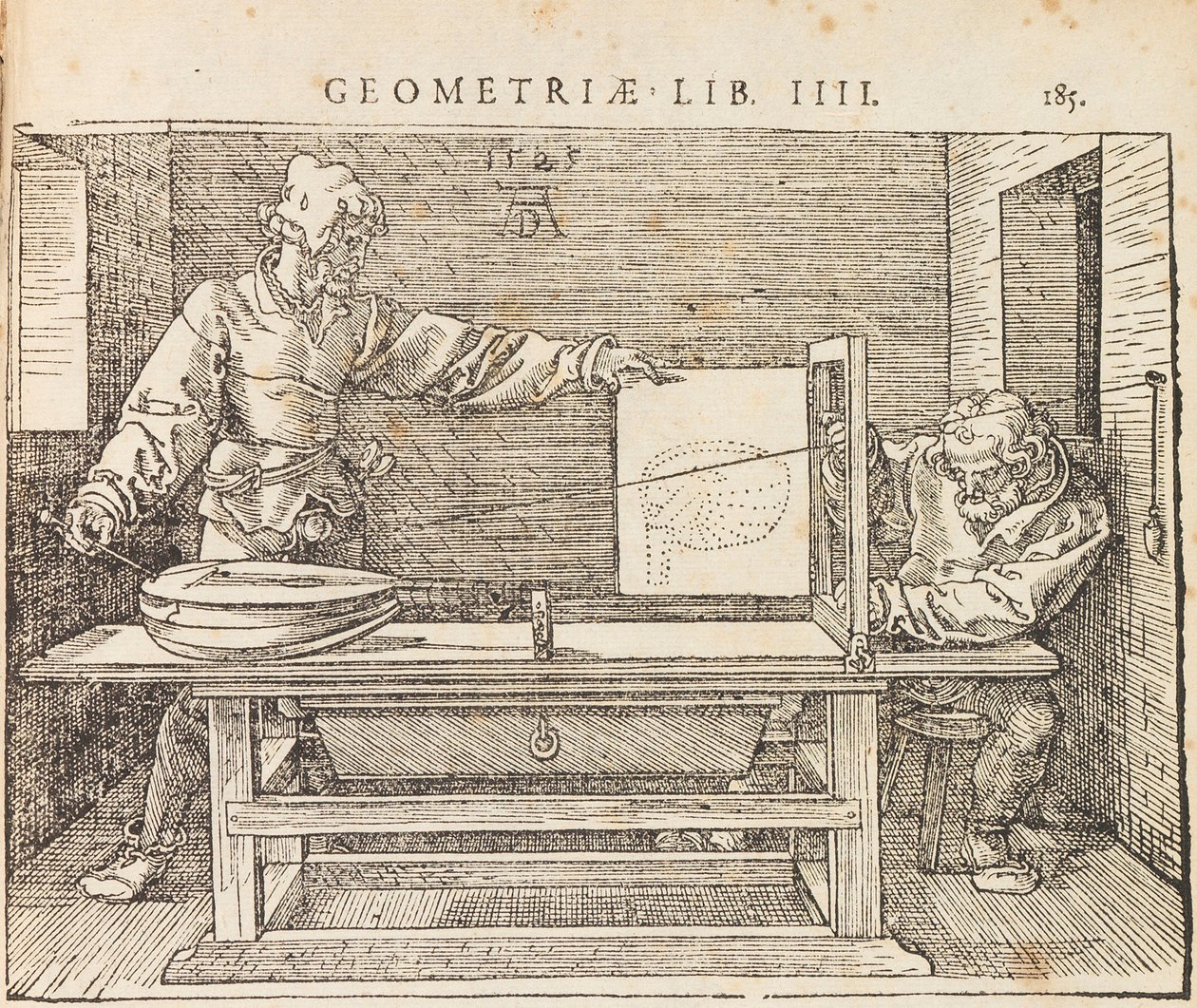 Institutionum geometricarum libri quatuor, 1528 - Albrecht Dürer