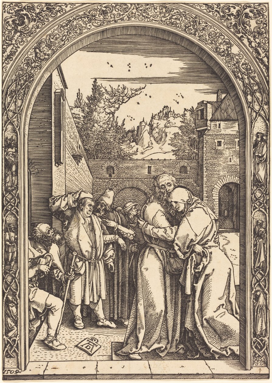 Joachim et Anne à la Porte dorée - Albrecht Dürer
