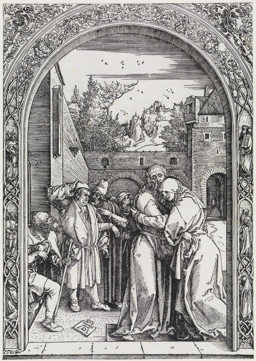 Joachim et Anna sous la Porte d