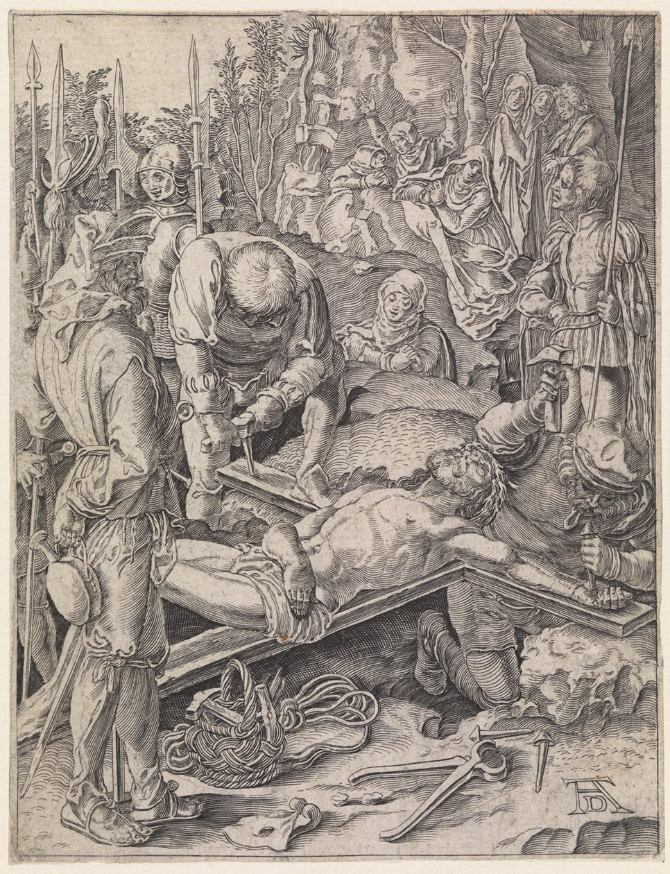Crucifixion du Christ - Albrecht Dürer