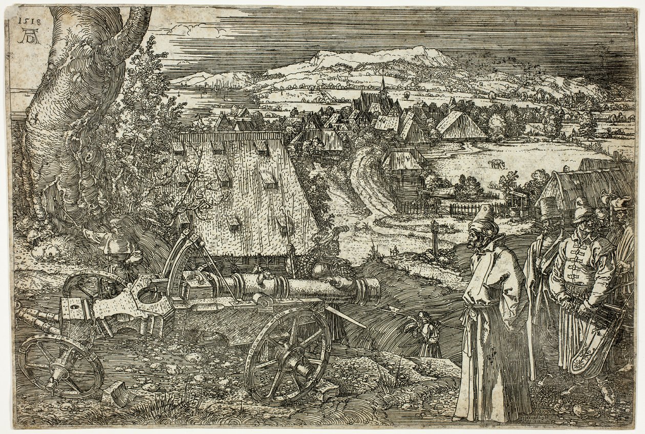 Paysage avec canon - Albrecht Dürer